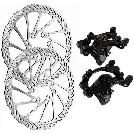Bike Disc Brake Front & Rear Disc 160 mm Rotor Brake Kit for Mountain Bicycle